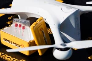 SCHWEIZ POST DROHNE LUGANO