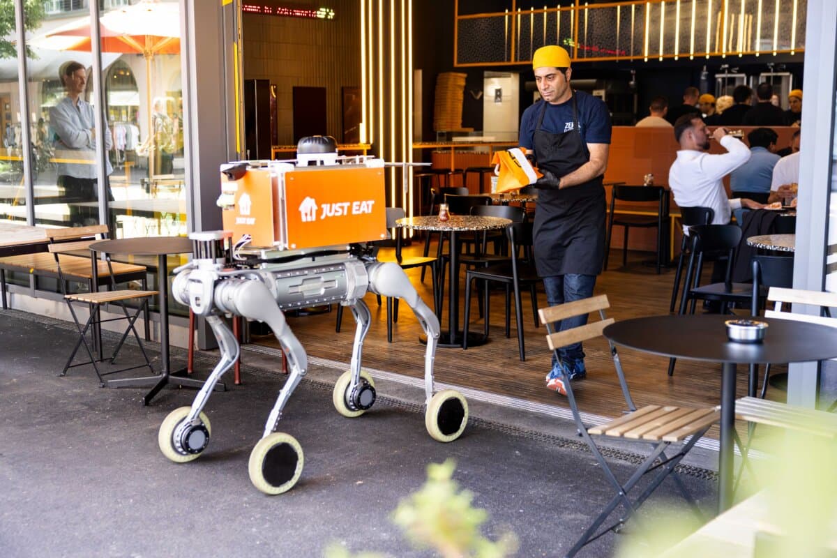 Just Eat Liefer-Roboter