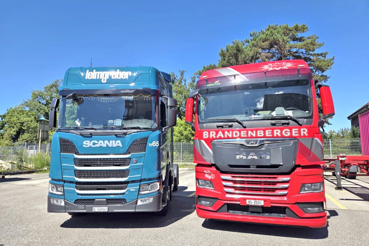 Paul Leimgruber Stella Brandenberger Transport AG Lkw Container