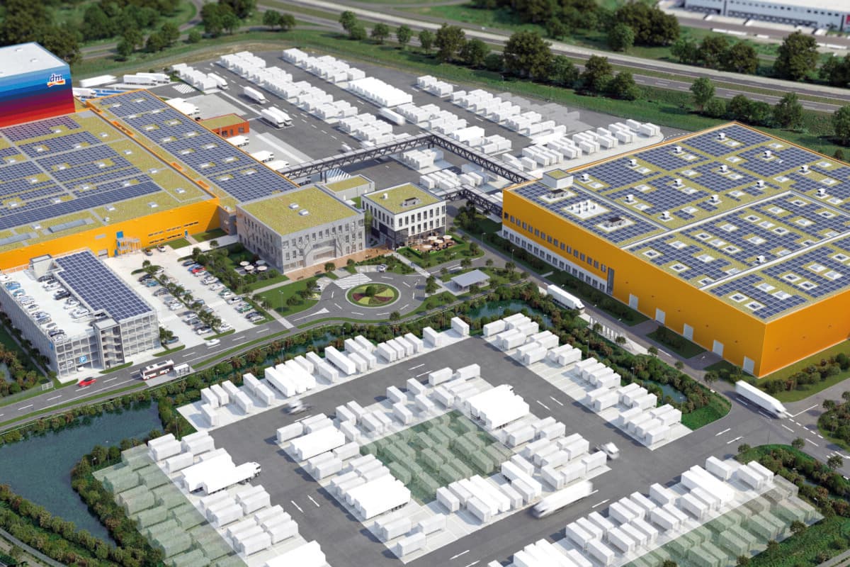 DM Drogerie Markt TGW Logistics Intralogistik Wustermark