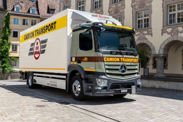 Camion-Transport E-Lkw