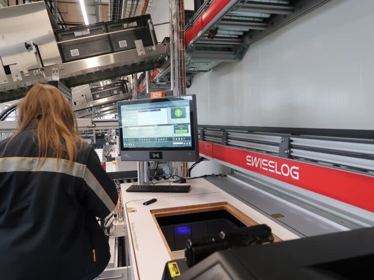Kommissionierung Schweizerische Post Villmergen