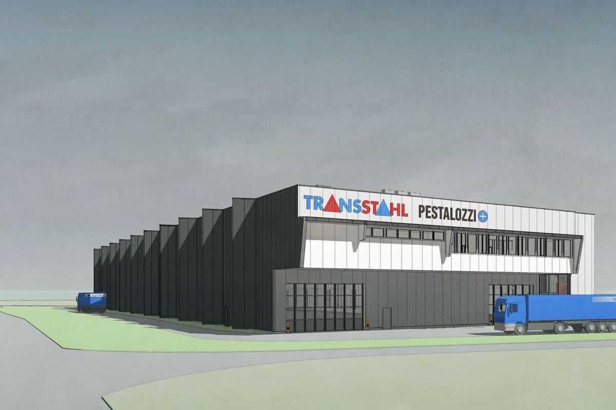 Pestalozzi Transstahl AG Logistikzentrum