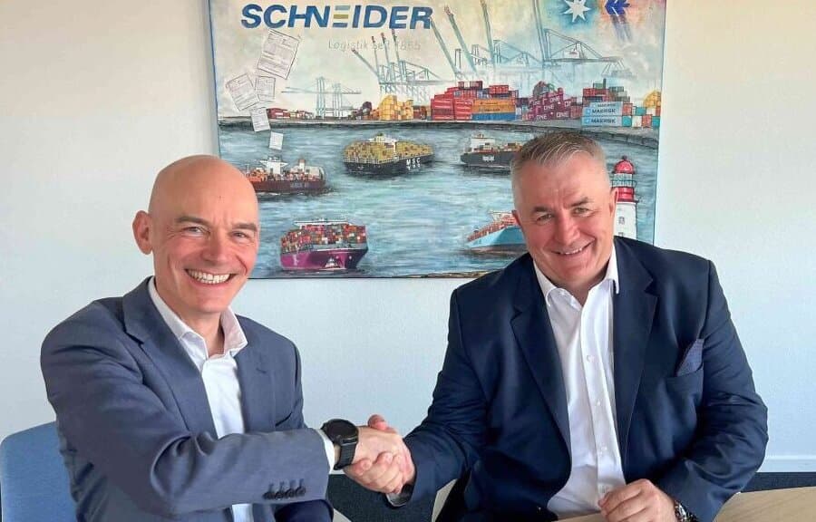 Schneider Group_CEO-Wechsel_Eric Peigne Andre Strebel