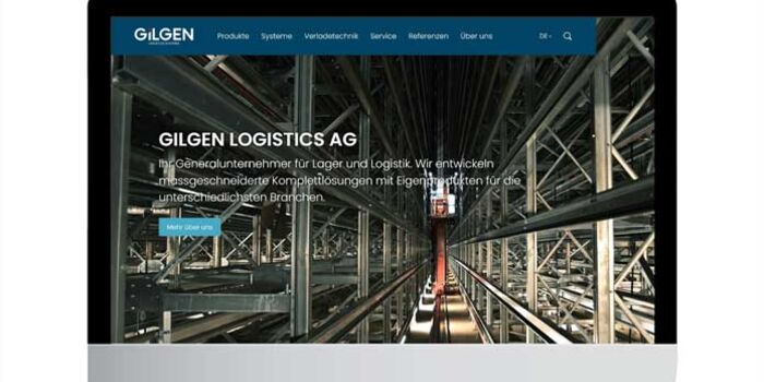 Gilgen Logistics: neuer Webauftritt, neues Erscheinungsbild