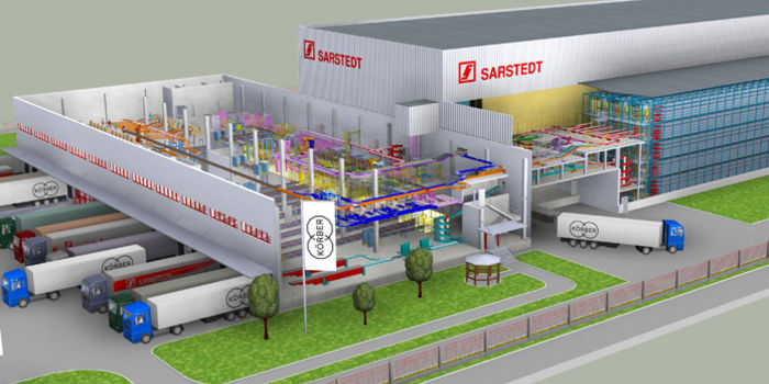Körber automatisiert Distributionszentrum von Sarstedt