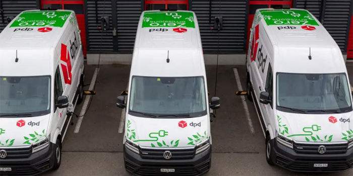 DPD liefert in Basel mit E-Fahrzeugen aus