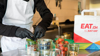 Online-Food-Lieferungen boomen