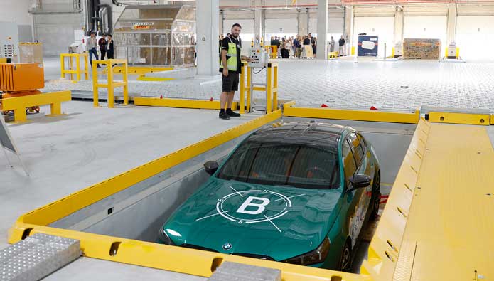 DHL eröffnet neuen Luftfracht-Hub am Flughafen Frankfurt