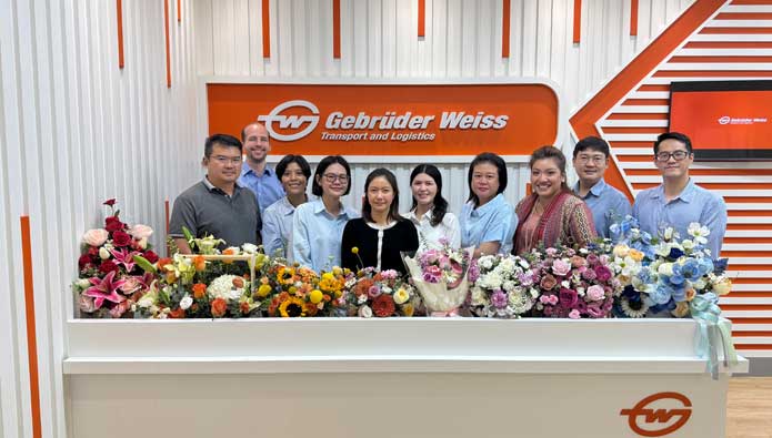 Gebrüder Weiss expandiert nach Thailand