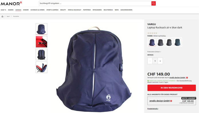 Online-Shop von Manor auch für externe Partner offen