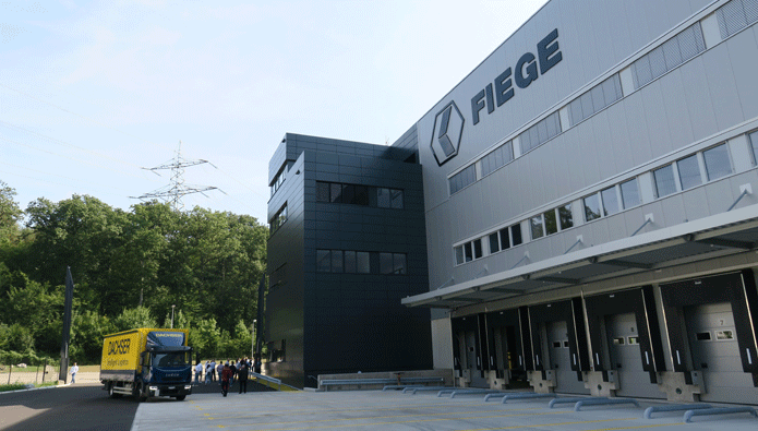 Fiege: top-modernes Logistikzentrum in Bülach