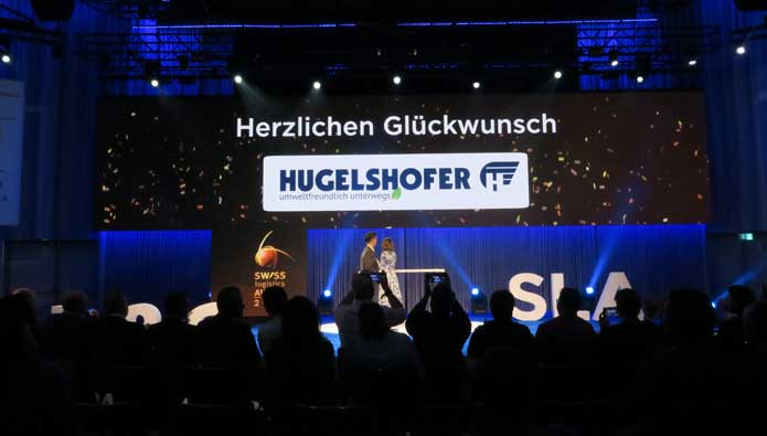 Hugelshofer gewinnt «Swiss Logistics Award 2024»