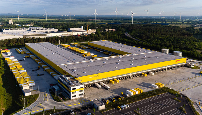 Deutsche Post DHL: Neues Mega-Paketzentrum