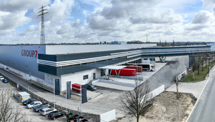 Group 7 nimmt Logistikzentrum in Hamburg in Betrieb