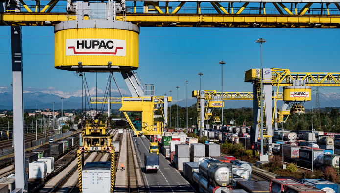Hupac investiert massiv in Kombinierten Verkehr