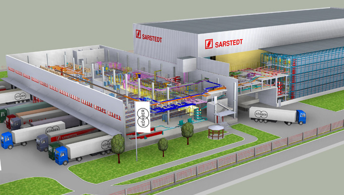 Körber automatisiert Distributionszentrum von Sarstedt