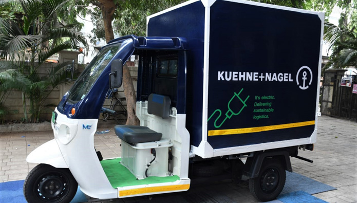 Kühne+Nagel steigt in Indien auf E-Fahrzeuge um