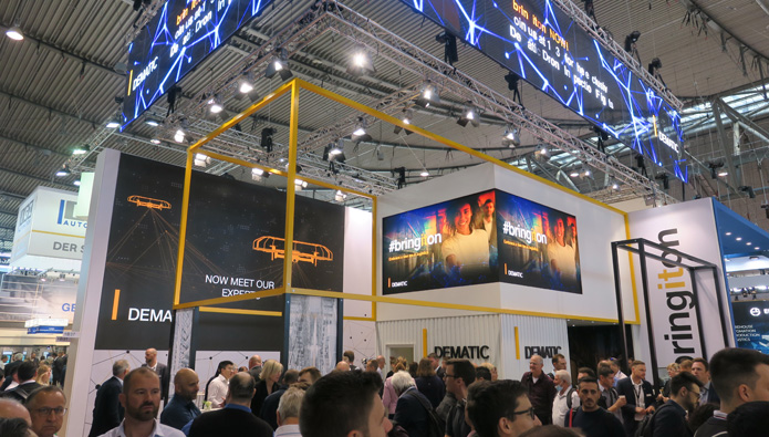 Logimat 2022: Messeauftakt geglückt