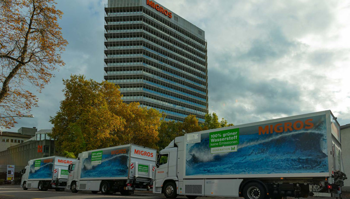 Migros senkt Emissionen mittels Logistikdaten