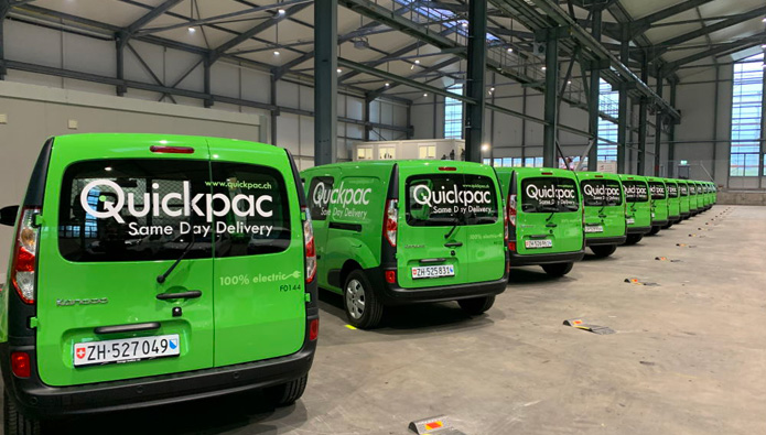 Quickpac: Massiv mehr Pakete befördert